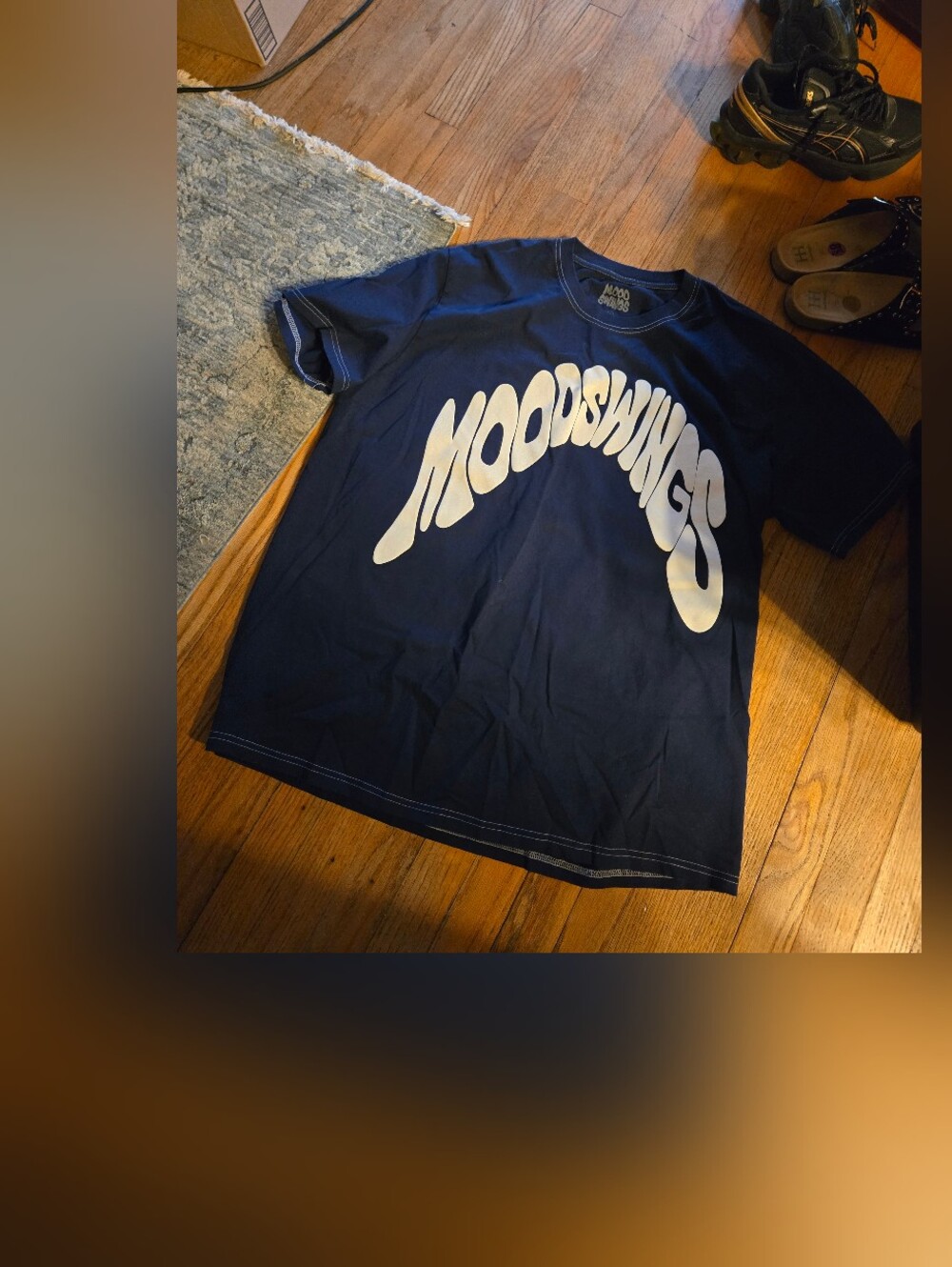 XXL Moodswings "Not In The Mood" Navy Graphic Tee
